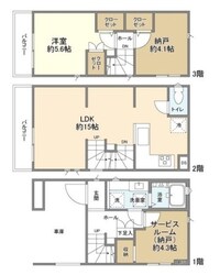 Kolet浦安の物件間取画像